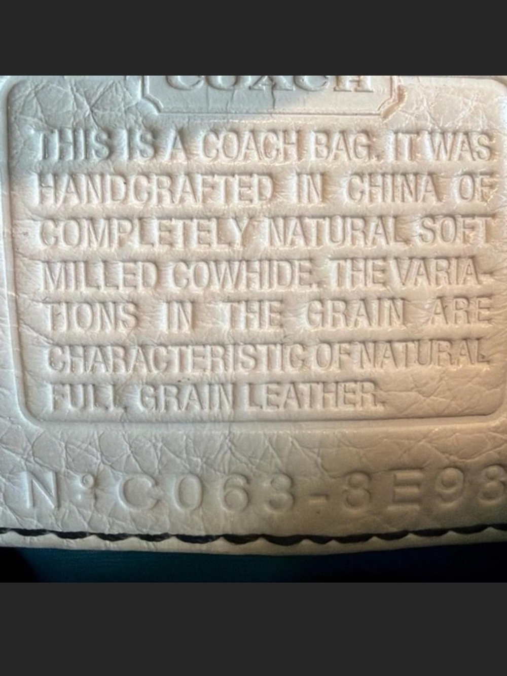 Low start ——Vintage Coach Chelsea 2006 Zipper Version - Picture 6 of 7